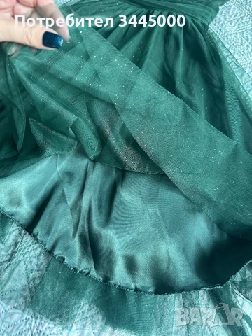 Празнична рокля с тюл, M-L, снимка 5 - Рокли - 52791248