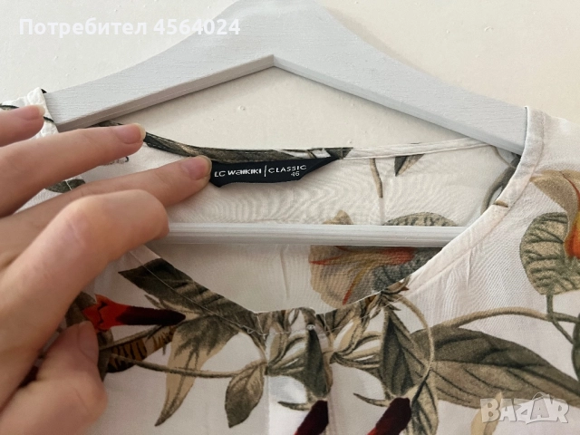 Даска риза на цветя, снимка 3 - Ризи - 51630532