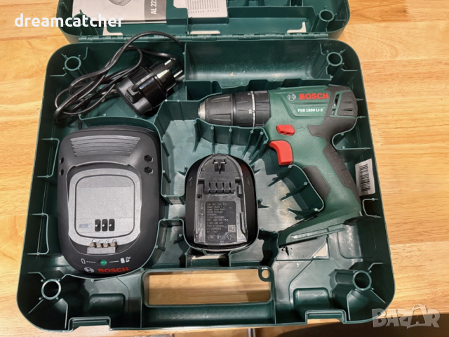 Акумулаторен витоверт Bosch Cordless Combi Drill PSB 1800 LI-2 (1 батерия, 18 Volt System, с куфар), снимка 2 - Винтоверти - 52421535
