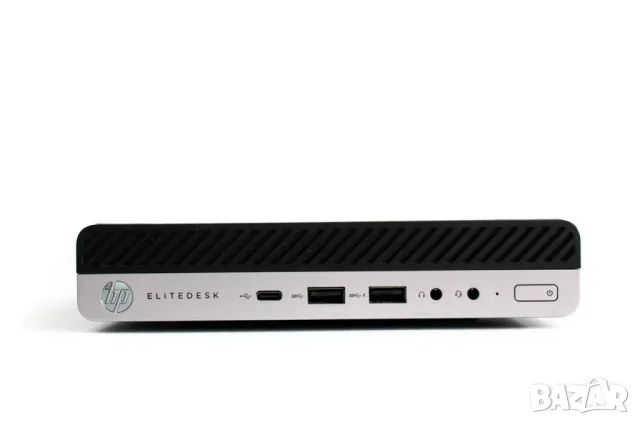 Мини компютър HP EliteDesk 800 G3 Mini, снимка 4 - Работни компютри - 48039270