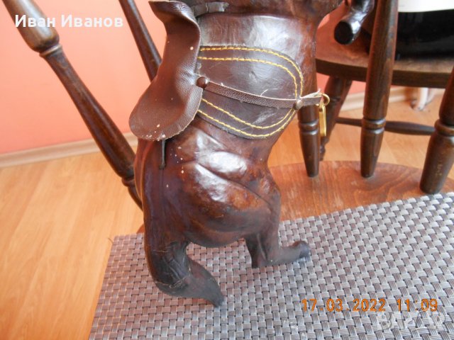 Leather horse vintage, снимка 4 - Други ценни предмети - 39428308