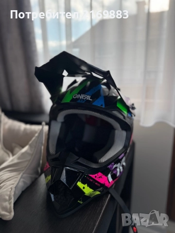 Мотокрос каска O’NEAL, снимка 5 - Спортна екипировка - 52031116