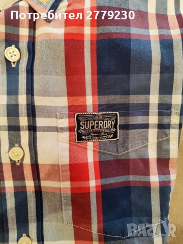 Мъжка риза на марката SUPERDRY, размер  XL, с етикет  Нова!от Швейцария, размер XL, о, снимка 8 - Ризи - 42525622