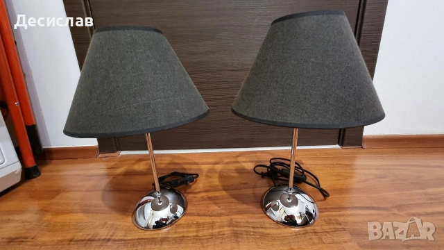 Нощни лампи с ключ-2 броя, снимка 2 - Настолни лампи - 53135524