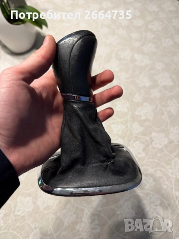 Топка с кожа за скоростен лост за Mercedes w203, снимка 2 - Части - 53984887