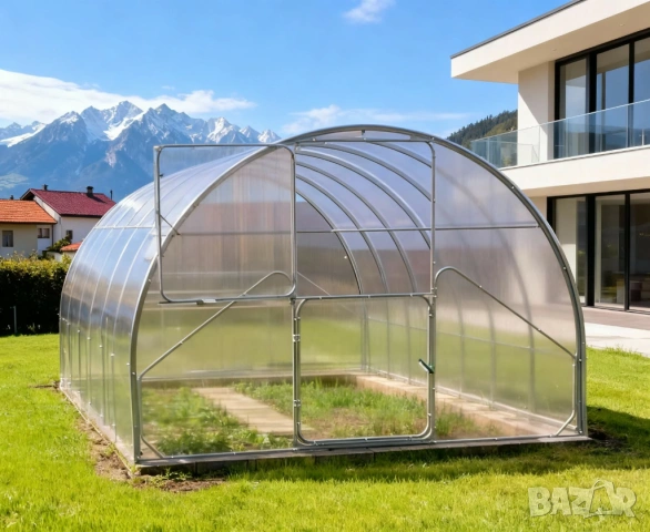 Оранжерия с поликарбонат-монтаж за един ден, снимка 2 - Оранжерии - 54048009