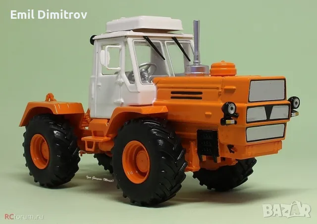 Моделче на трактор Т-150К, в мащаб 1:43, снимка 4 - Колекции - 30946062