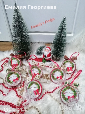 Коледни топки със снимки на най ниски цени , снимка 7 - Други - 52522219