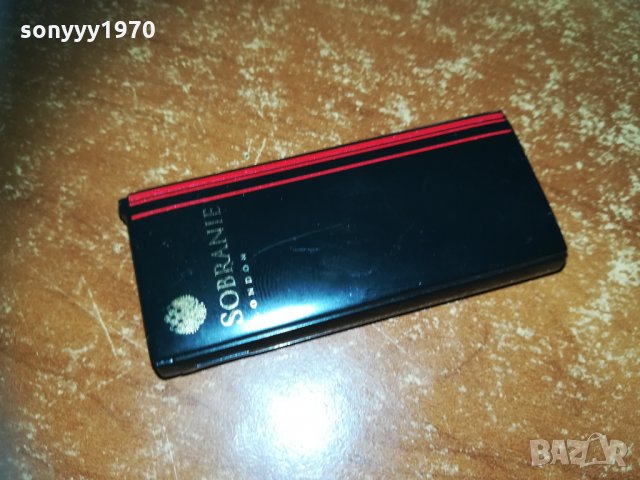 метална запалка sobranie 0201211747, снимка 2 - Колекции - 31279640