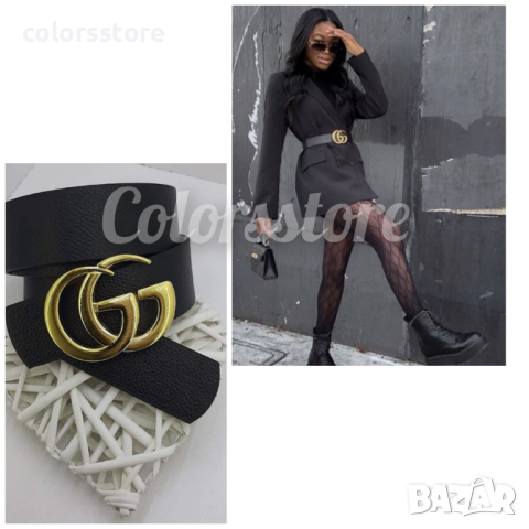 Дамски черен коланГ*чи кодVL96H