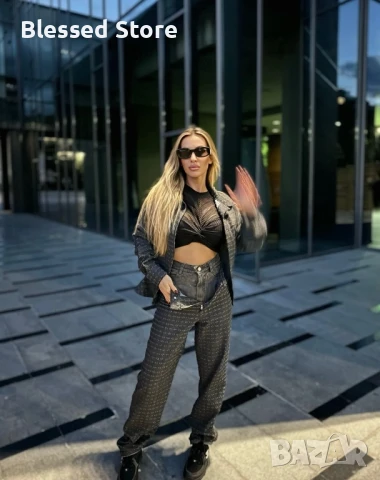 Дамски дънки с накъсан ефект , снимка 7 - Дънки - 51360441