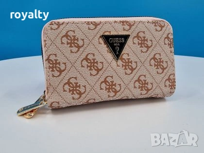 Guess Ново Кожено Дамско Портмоне Гес 