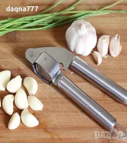 Стоманена преса за чесън нова