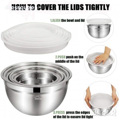 3259 Купа за разбъркване и сервиране, снимка 10 - Прибори за хранене, готвене и сервиране - 37358090