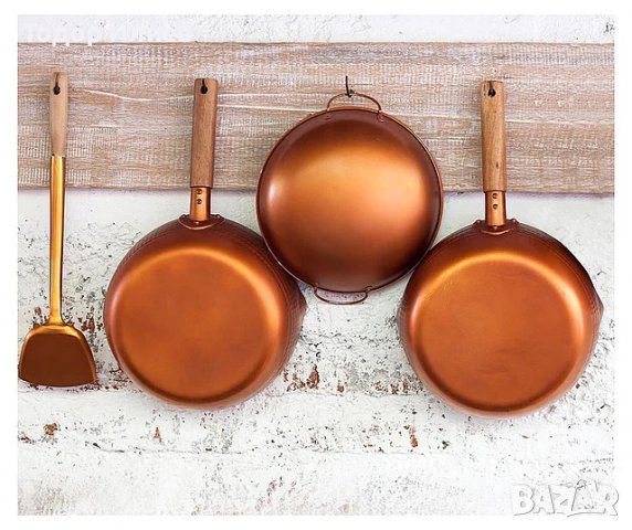 Протектор от пръски за котлон Copper Pans от Wenko, снимка 2 - Аксесоари за кухня - 38302545