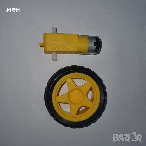 TT Motor, Tire Wheel  Ел.мотор, редуктор, колело, снимка 3 - Друга електроника - 29788766