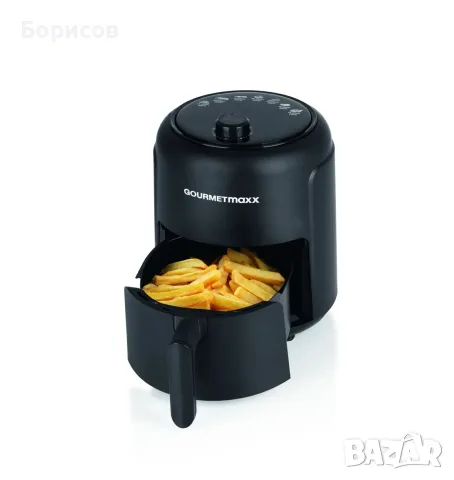 Фритюрник с горещ въздух Gourmetmaxx 2.3 литра (Air Fryer), снимка 9 - Фритюрници - 56220895