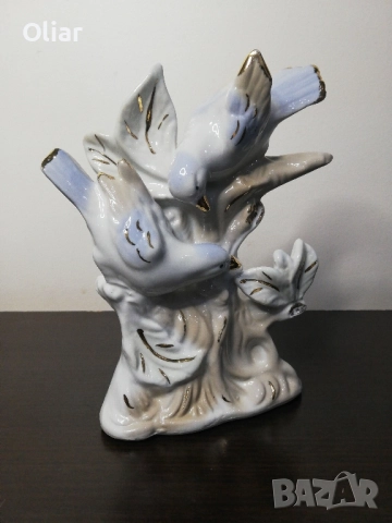 Красива порцеланова статуетка. Птици. , снимка 3 - Статуетки - 52081594