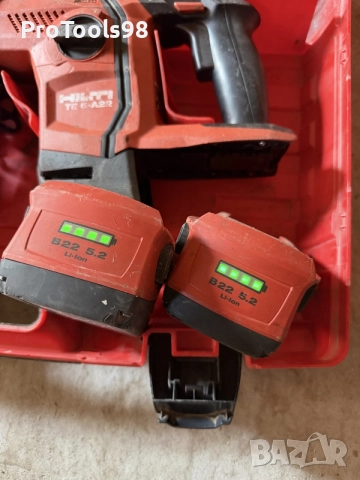 Hilti TE 6-A22 2x5,2Ah , снимка 4 - Перфоратори - 55517813