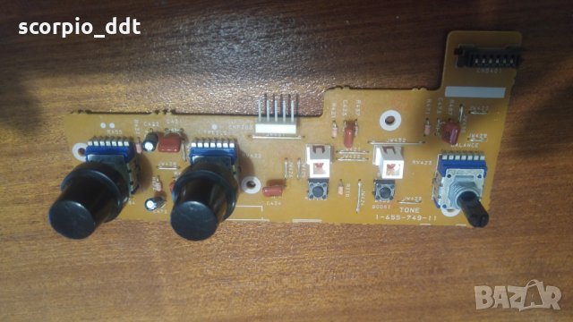 Платка тон контрол за ресийвър SONY STRD 565