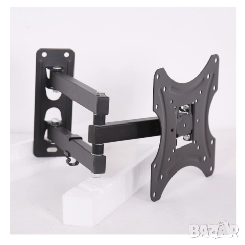 Универсална стойка за телевизор с чупещо се рамо 14"–55" - до 30 кг., снимка 1