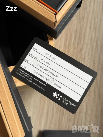 Автоматичен часовник Christopher Ward C60 Trident Reef 41 mm, снимка 7 - Мъжки - 53179839