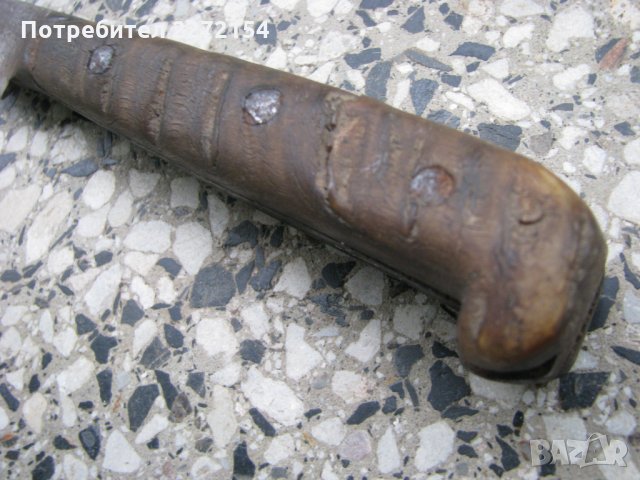 Каракулак нож с кания, снимка 4 - Антикварни и старинни предмети - 31033702