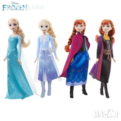 Disney Frozen Кукли Елза и Анна от Замръзналото кралство, асортимент HLW46, снимка 1 - Кукли - 40287636