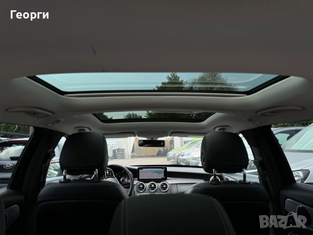 Mercedes C-class C200 2019г facelift 9G-Tronic реални км обслужен, снимка 11 - Автомобили и джипове - 52127450