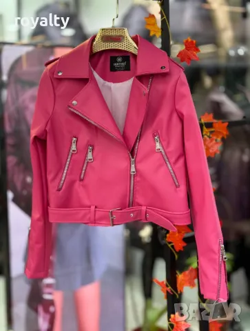 Пролетни кожени якета Различни цветове , снимка 11 - Якета - 50059790