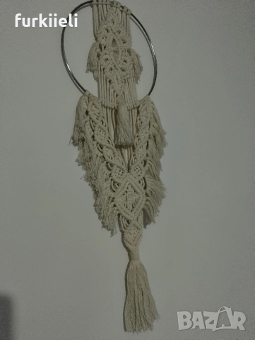 ръчно изработено макраме, снимка 3 - Декорация за дома - 52021160