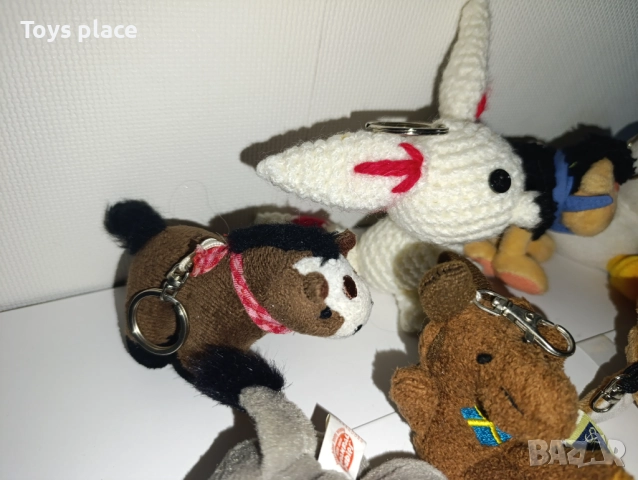Лот дребни плюшени играчки ключодържател , снимка 8 - Плюшени играчки - 52406175