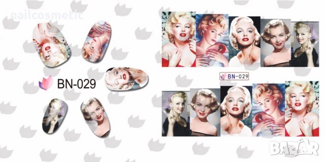 12 в 1 водни стикери 66, снимка 6 - Продукти за маникюр - 30327794