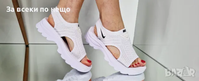 Nike Дамски Бели Сандали Найк Код P594, снимка 4 - Сандали - 50427701