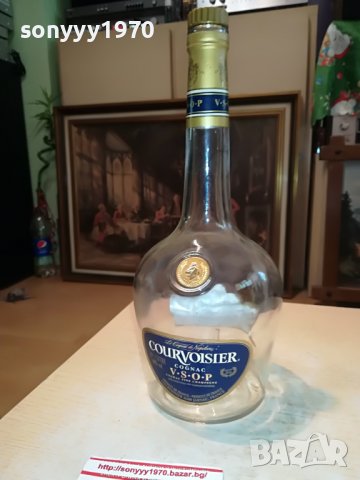 COURVOISIER-ПРАЗНО ШИШЕ ЗА КОЛЕКЦИЯ 1708221439, снимка 3 - Колекции - 37720564