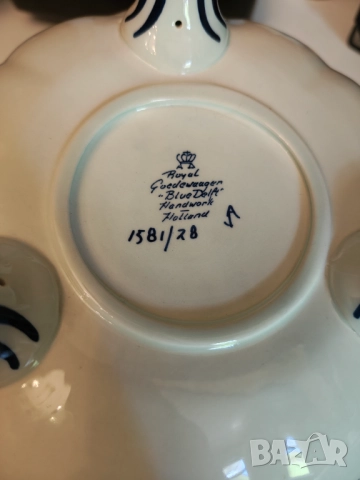 Делфт оригинална страхотна фруктиера, снимка 8 - Аксесоари за кухня - 51828288