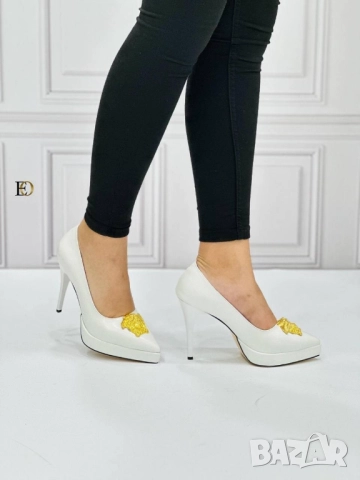 обувки на ток versace , снимка 5 - Дамски обувки на ток - 51447282