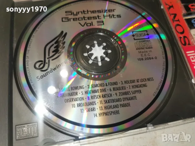 SYNTHESIZER GREATEST HITS 0409261809H2E8R, снимка 9 - CD дискове - 55953534
