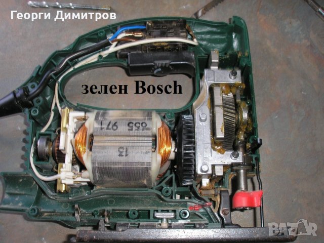 зеге акумулаторно BOSCH GST 14.4V, NiCd NiMH, с преходник Макита Li ion - отлично, снимка 16 - Други инструменти - 42713742