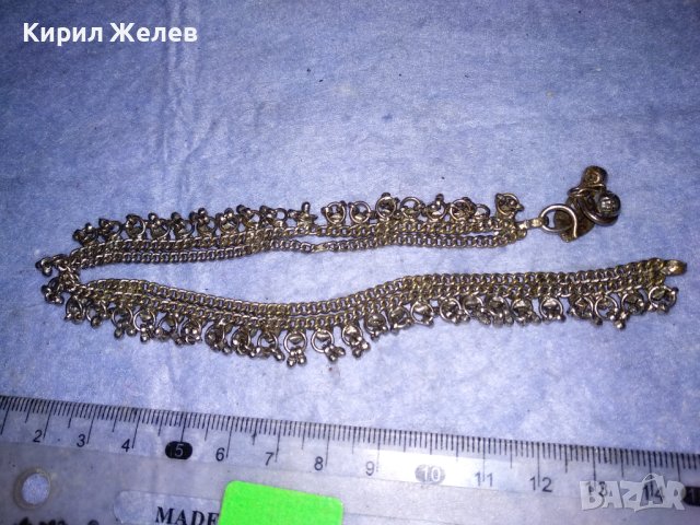 СТАРИНЕН ПОСРЕБРЕН ЕТНОГРАФСКИ РЯДЪК АВТОРСКИ НАКИТ ОГЪРЛИЦА За НОСИЯ КОЛЕКЦИЯ РЪЧНА ИЗРАБОТКА 34531, снимка 7 - Антикварни и старинни предмети - 40552658