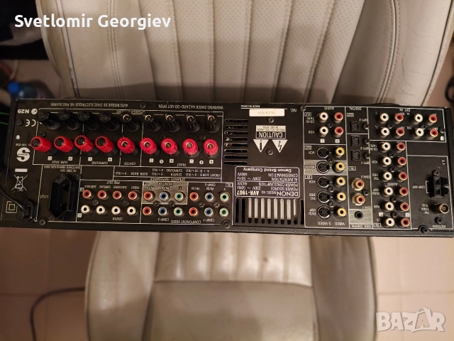 Продавам два усилвателя идва центъра, снимка 3 - Ресийвъри, усилватели, смесителни пултове - 52793097