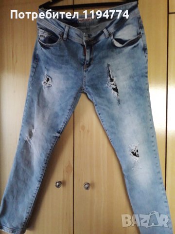 Дънки бойфренд, снимка 7 - Дънки - 36623341