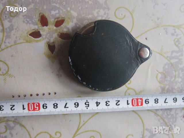 Старинна немска лупа за монети 