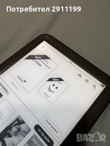 Четец Tolino, снимка 5 - Електронни четци - 52098905