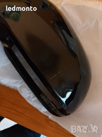 Черни странични капаци за огледала Audi A4 A5 B8 A3 8P A6 C6 Q3 – Пълен заместител с клипсове, снимка 6 - Аксесоари и консумативи - 47886833