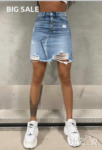 Модерна дънкова пола