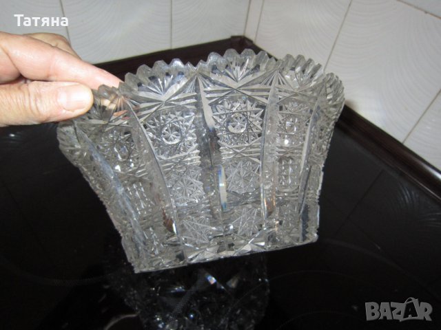   КРИСТАЛНИ ЧАШИ ; КУПИ;  КОШНИЦА; БОХЕМИЯ -ЧЕХИЯ;, снимка 11 - Чаши - 34317980