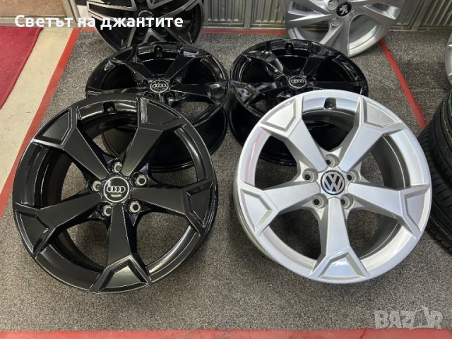 Джанти 17 Цола Audi A3 Q3 VW Golf Tiguan Touaran Caddy Skoda Octavia Kodiaq Seat Tarraco  Original , снимка 3 - Гуми и джанти - 44711362