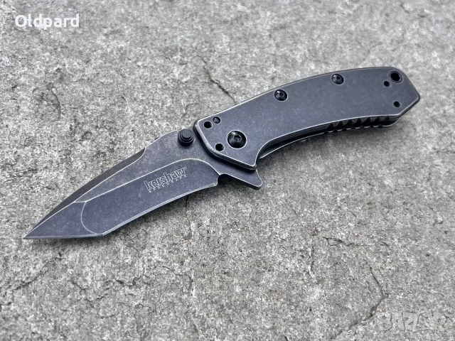 Мощен джобен сгъваем нож Kershaw Cryo Tanto Hinderer Framelock (1555TBW)