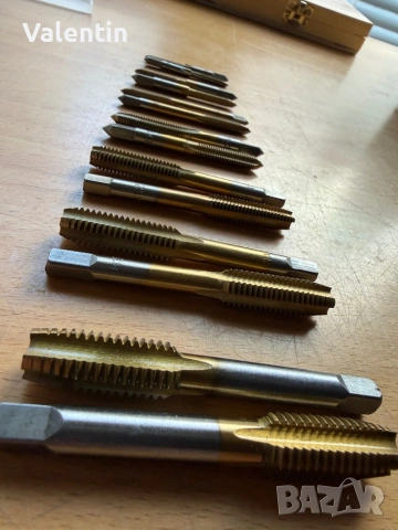 Ръчни метчици х2 с покритие, снимка 2 - Други инструменти - 54176182